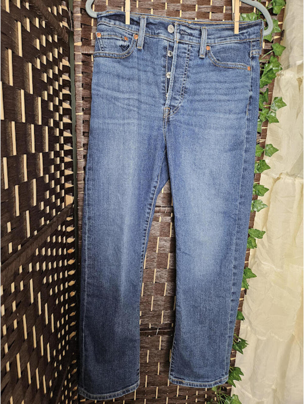 Levi’s Wedgie Straight Jeans 29 | Vintage Wash High Rise Denim